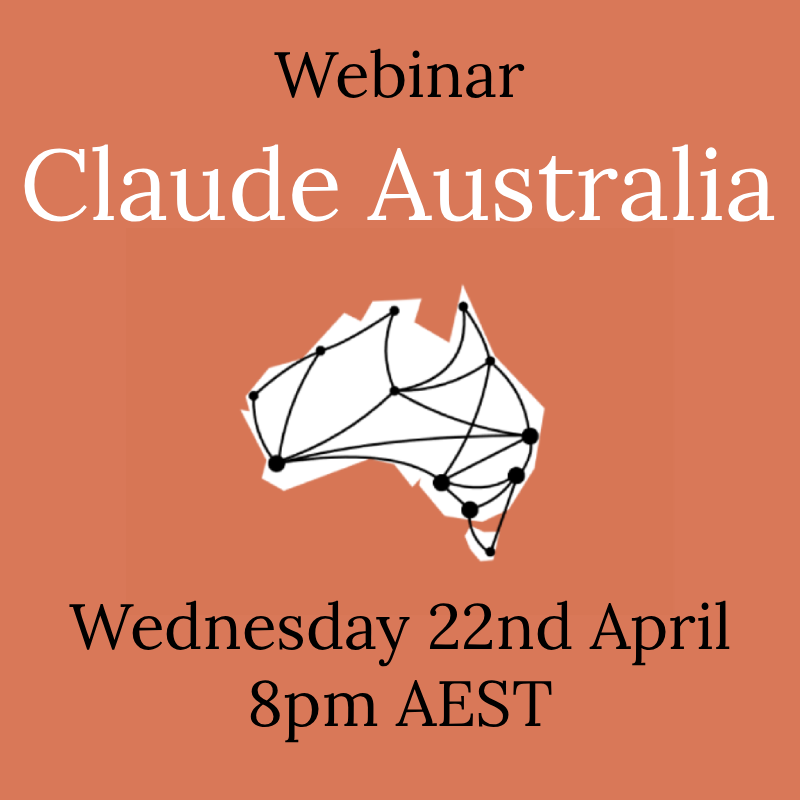 Claude Community Australia | Webinar